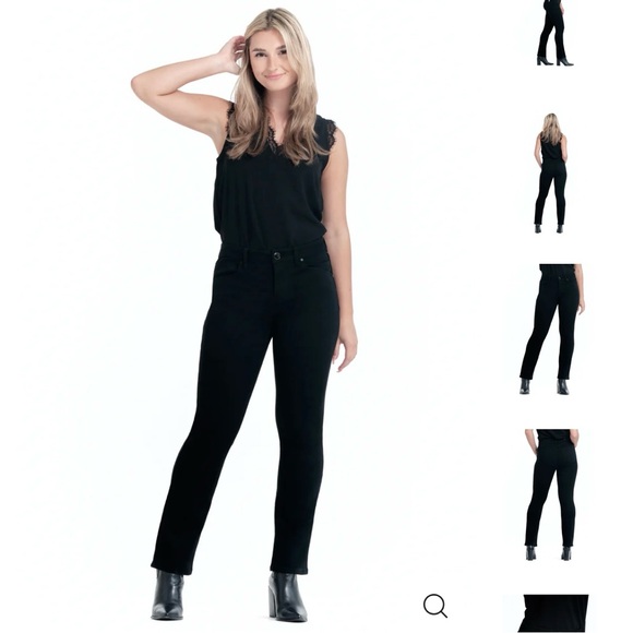 1822 Denim Denim - NWOT 1822 Denim Better Butter Black Straight Leg Jeans